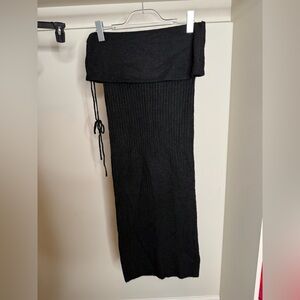 PrettyLittleThing Black Maxi Skirt